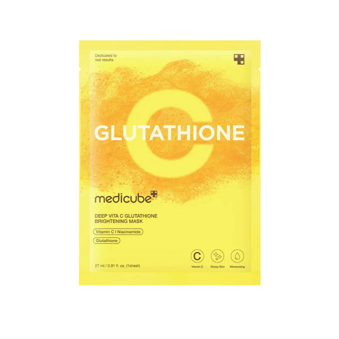 [MEDICUBE] Deep Vita C Glutathione Brightening Mask