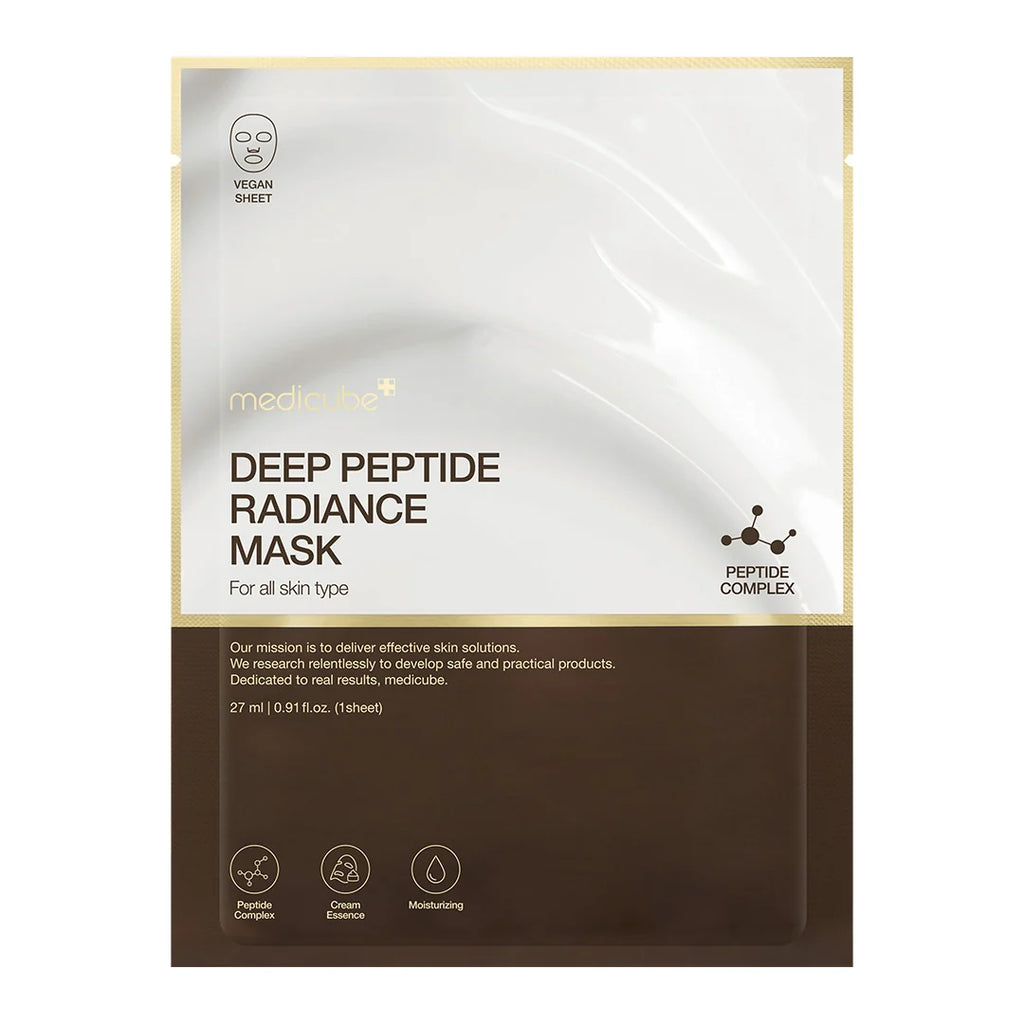 [MEDICUBE] Deep Peptide Radiance Mask