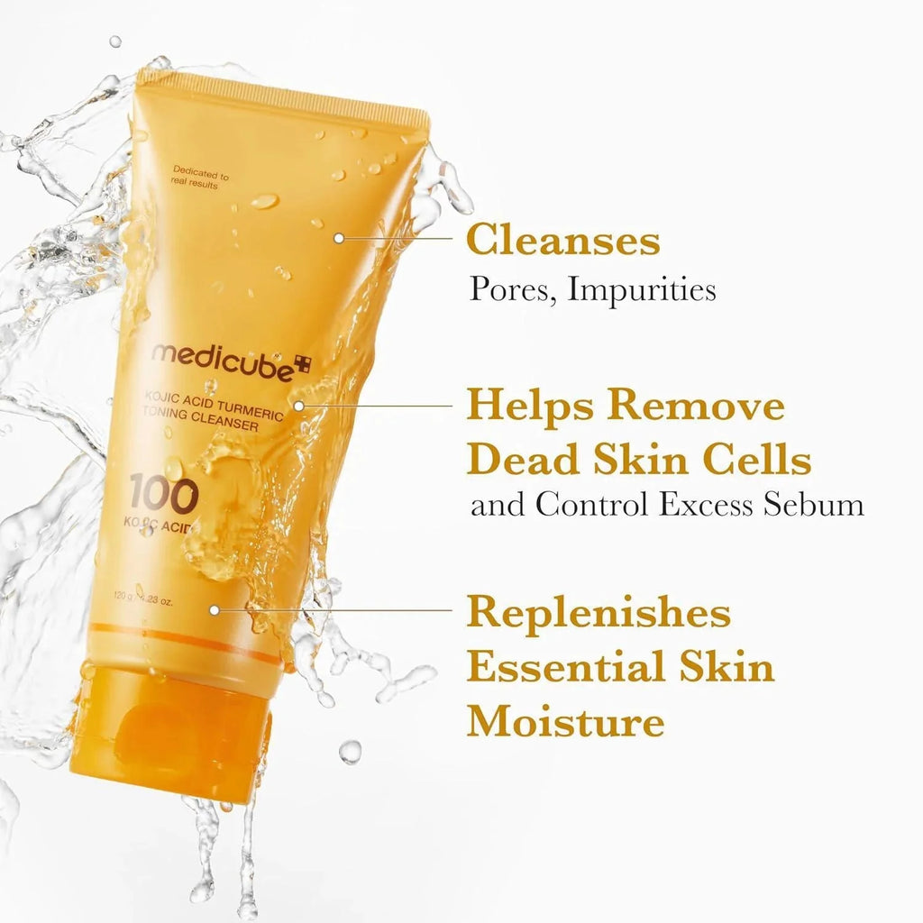 [MEDICUBE] Kojic Acid Tumeric Toning Cleanser