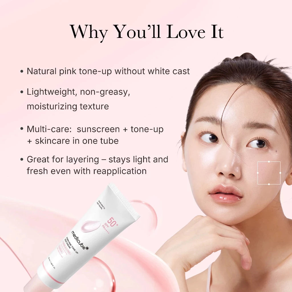 [MEDICUBE] PDRN Pink Tone Up Cream