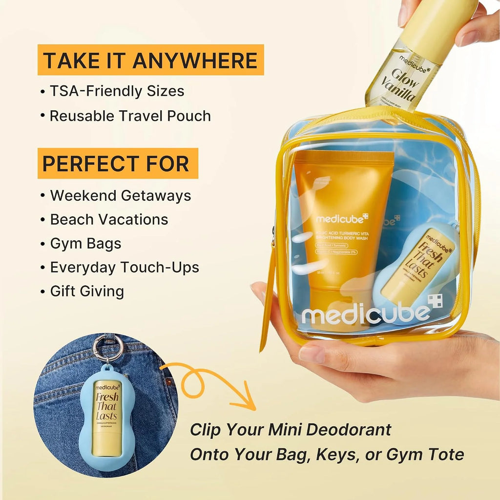 [MEDICUBE] Fresh Glow Travel Body Kit