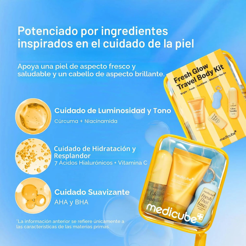 [MEDICUBE] Fresh Glow Travel Body Kit
