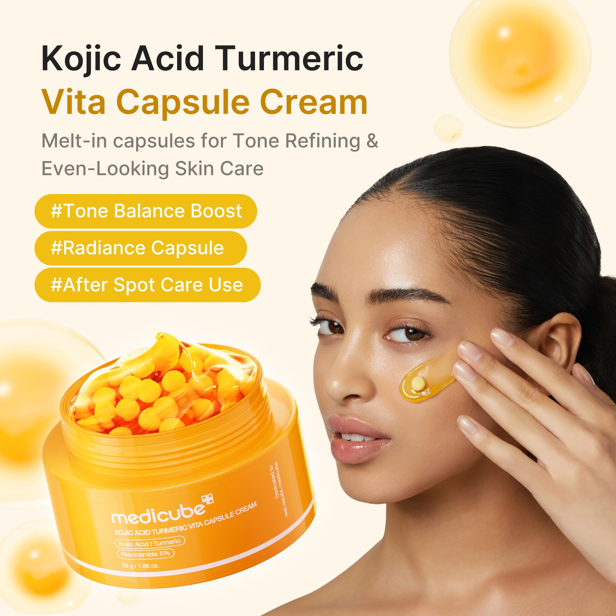 [MEDICUBE] Kojic Acid Vita C Capsule Cream