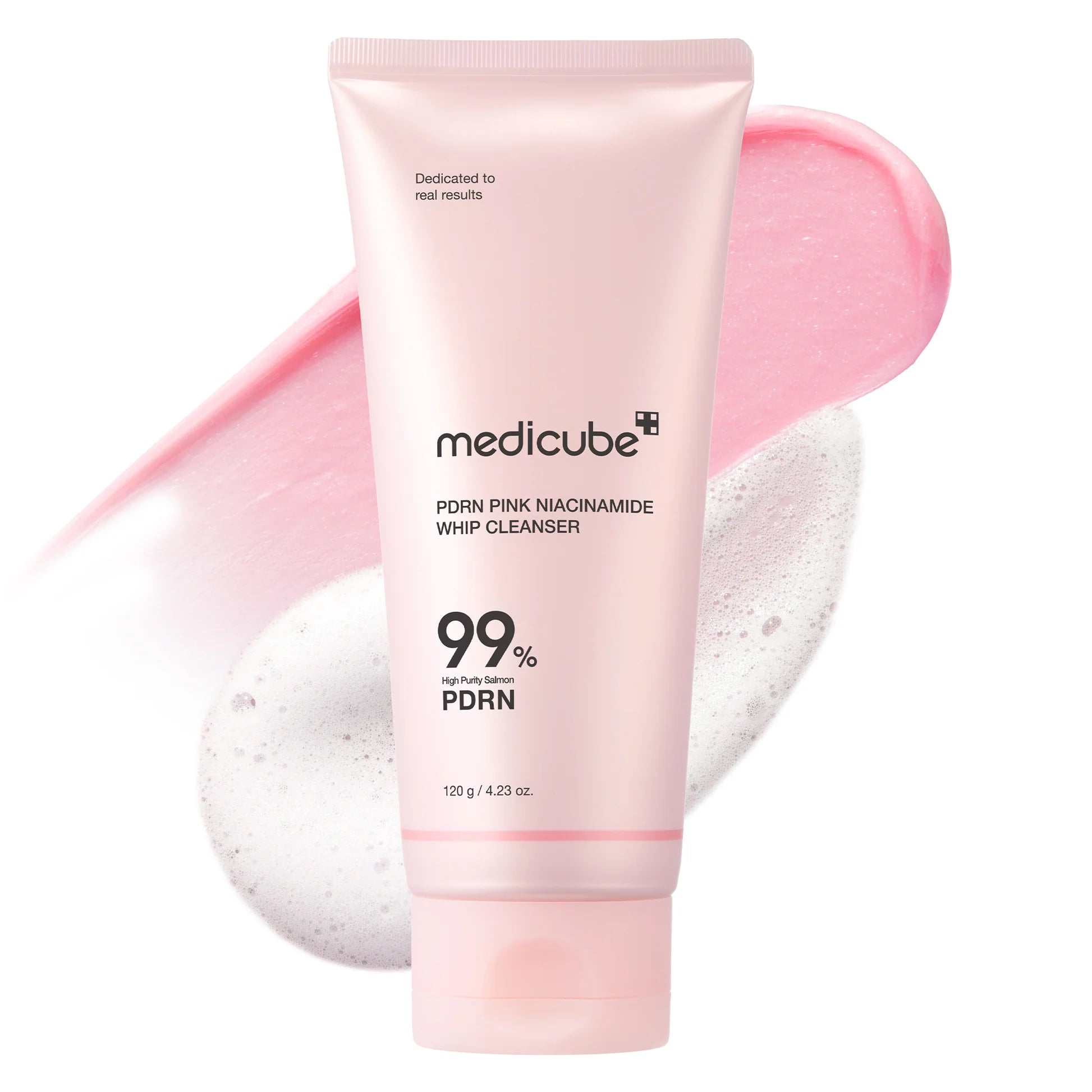 [MEDICUBE] PDRN Pink Niacinamide Whip Cleanser