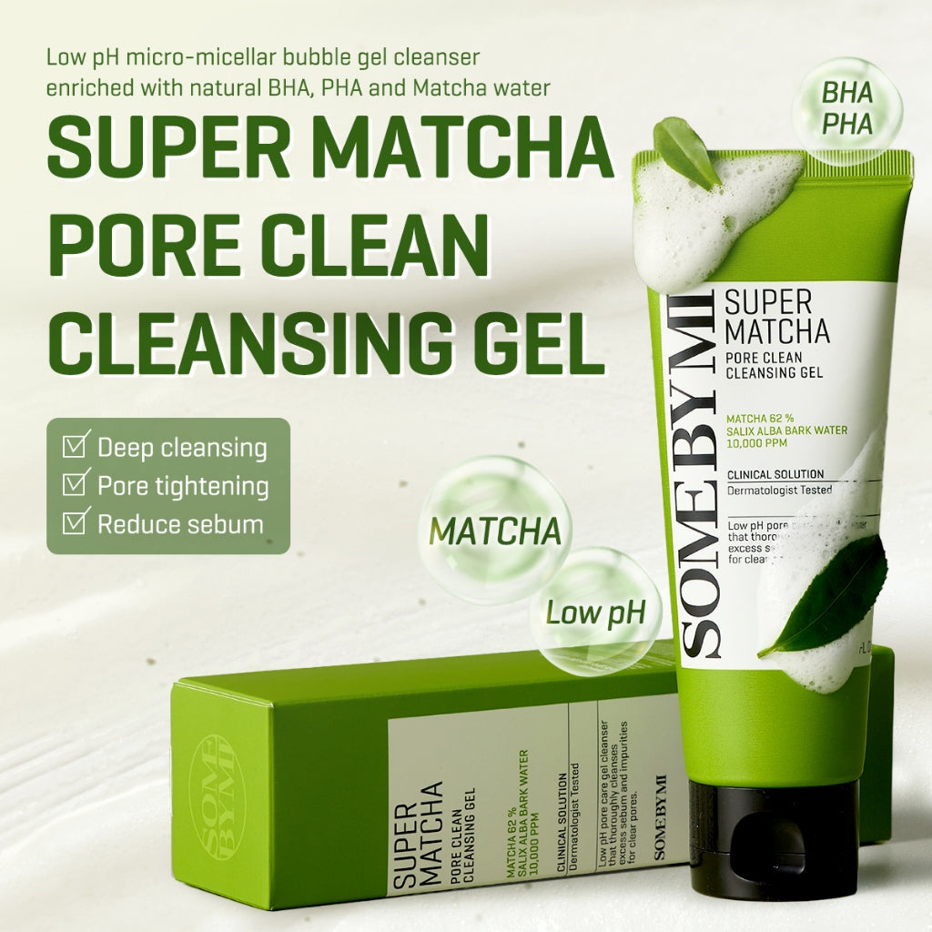 [SOME BY MI] Super Matcha Pore Clean Cleansing Gel