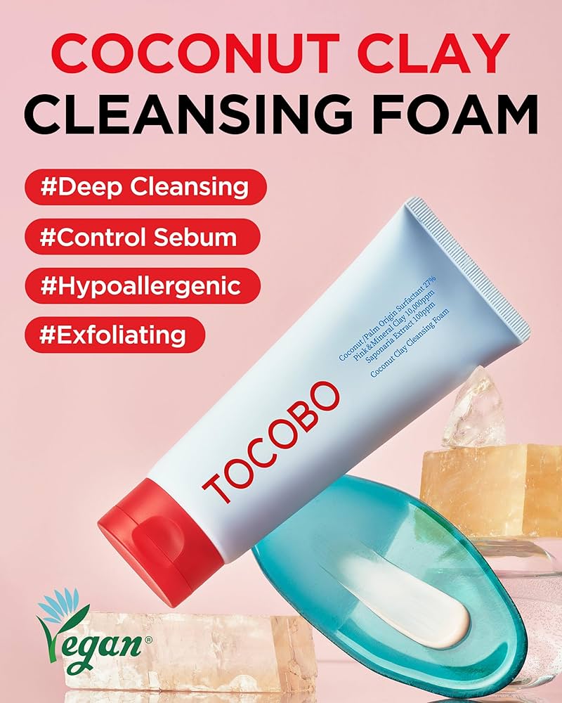 [TOCOBO] Coconut Clay Cleansing Foam