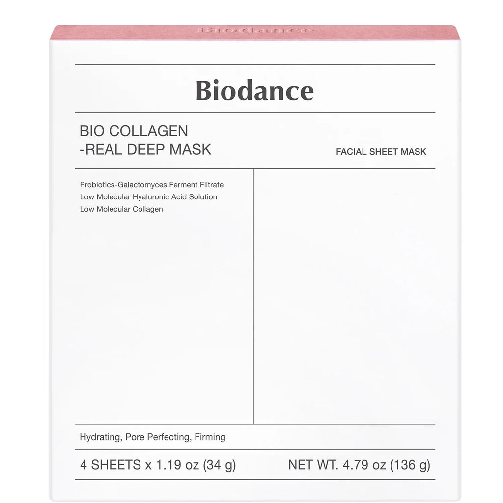 [BIODANCE] Bio-Collagen Real Deep Mask 4pcs