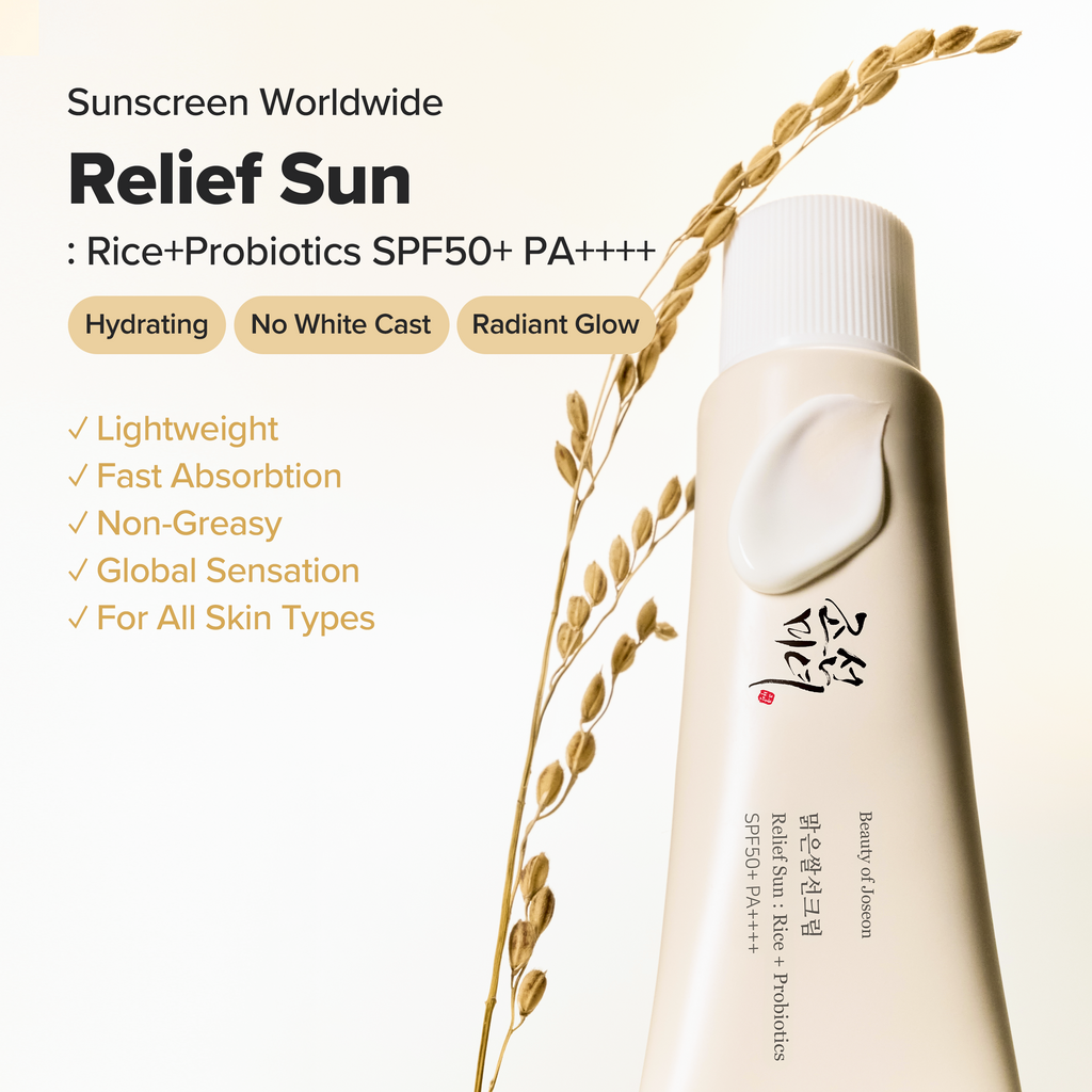 [BEAUTY OF JOSEON] Relief Sun: Rice + Probiotics (SPF 50+ PA++++)