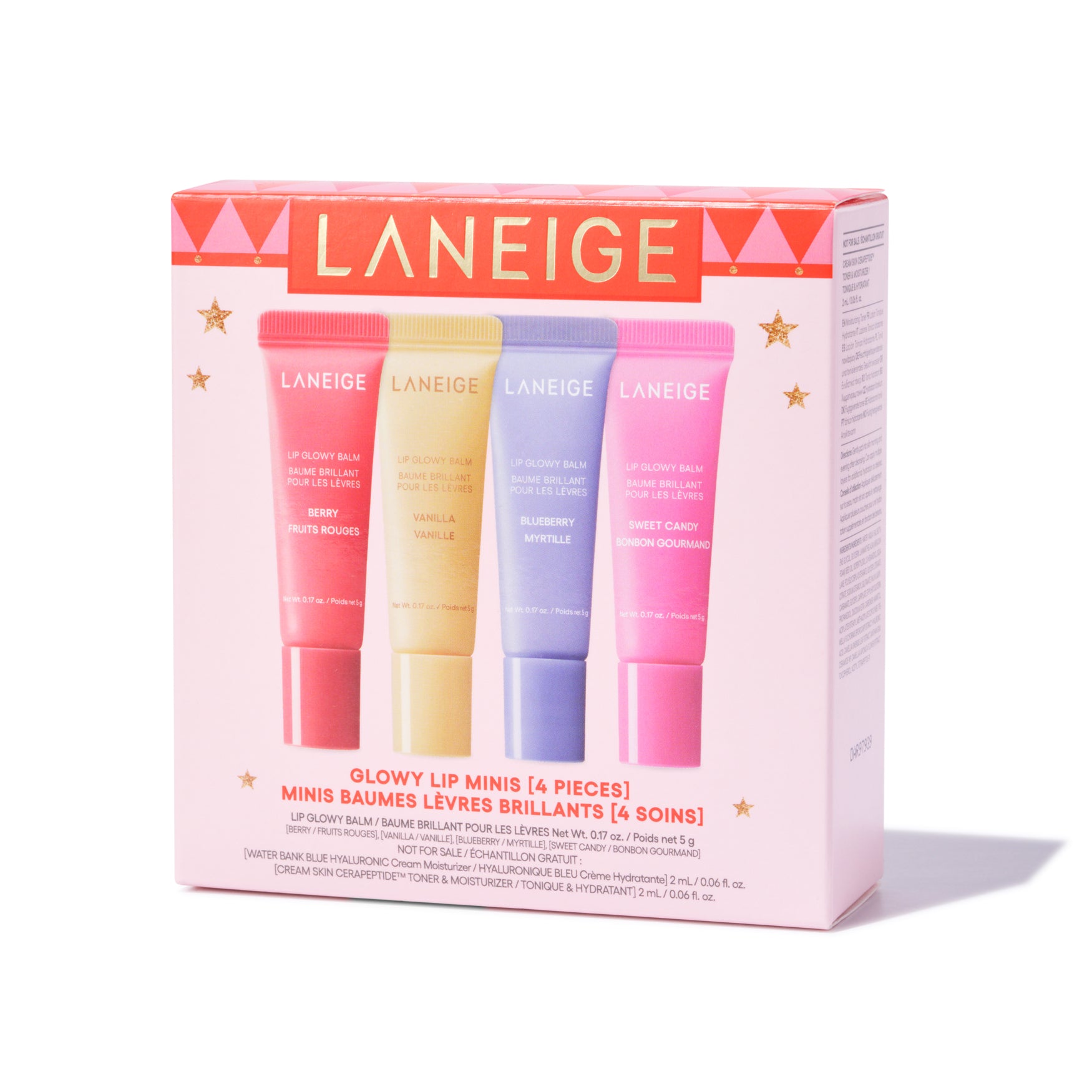 [LANEIGE] Glow Mini Lip Treatment 4pcs