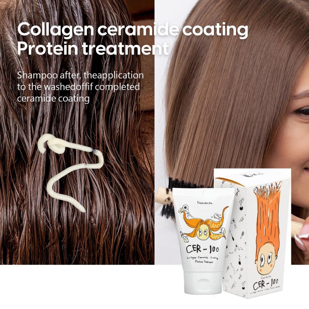 [ELIZAVECCA] Cer-100 Collagen Ceramide Coating Protein Treatment 100ml