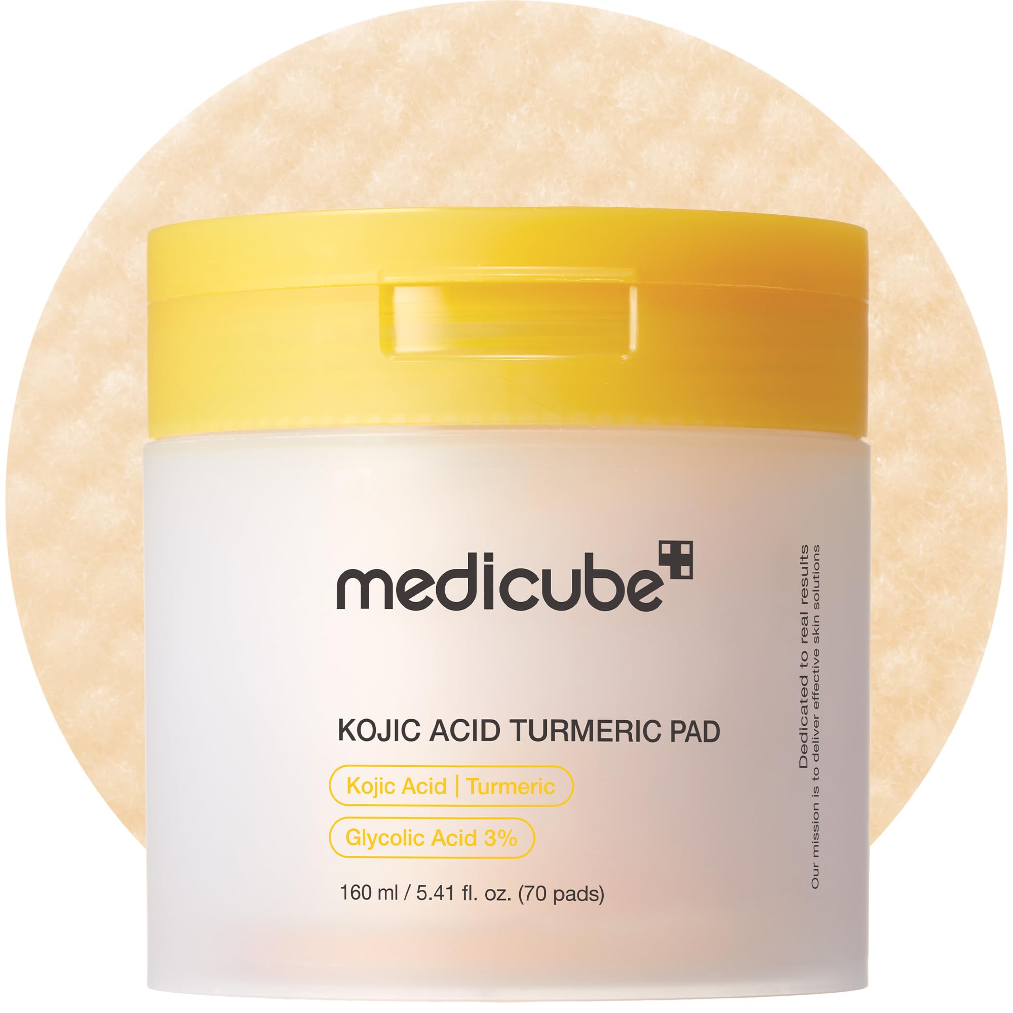 [MEDICUBE] Kojic Acid Tumeric Toner Pad