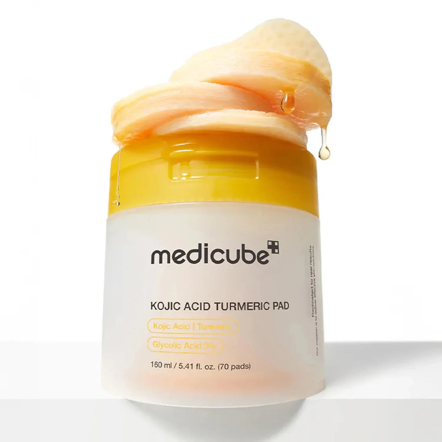 [MEDICUBE] Kojic Acid Tumeric Toner Pad