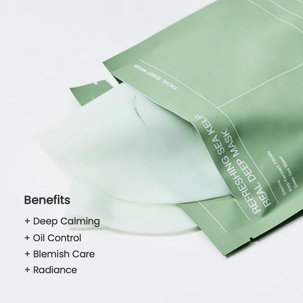 [BIODANCE] Refreshing Sea Kelp Real Deep Mask 4pcs
